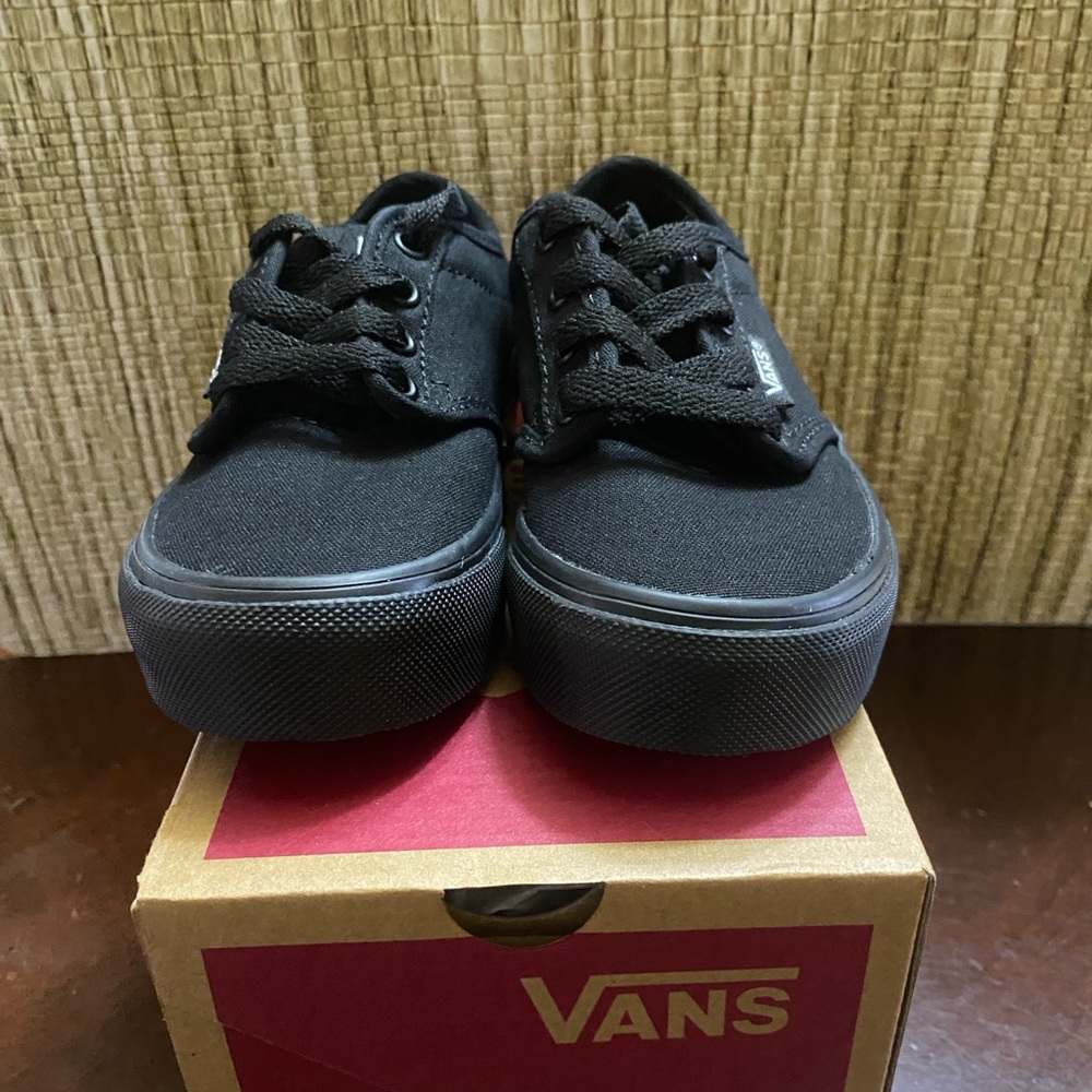 Vans Kids Atwood Black Sneakers